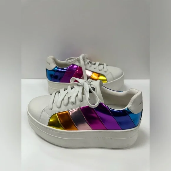 Kurt Geiger London Laney Pumped Low-Top Platform Sneakers (SEE DESCRIPTION) - Picture 8 of 13